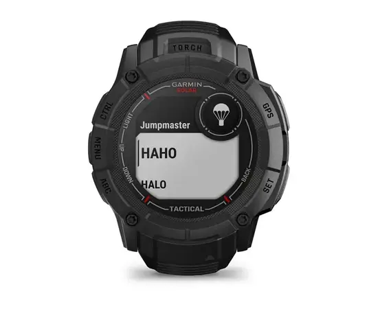 GARMIN INSTINCT 2X SOLAR - TACTICAL EDITION JUODOS SPALVOS, 010-02805-03