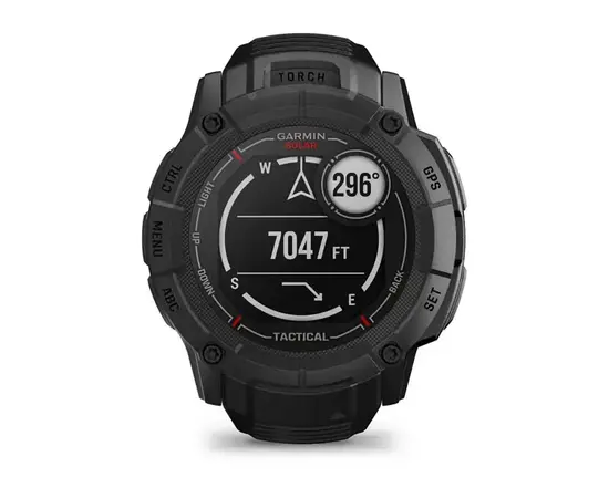 GARMIN INSTINCT 2X SOLAR - TACTICAL EDITION JUODOS SPALVOS, 010-02805-03