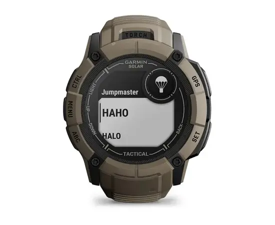 GARMIN INSTINCT 2X SOLAR - TACTICAL EDITION RUDOS SPALVOS, 010-02805-02