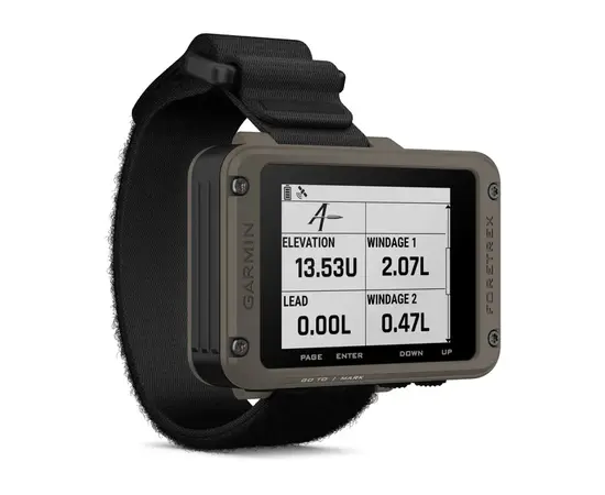 GARMIN FORETREX 901 ANT RIEšO TVIRTINAMAS GPS NAVIGATORIUS SU BALLISTIC, 010-02760-05