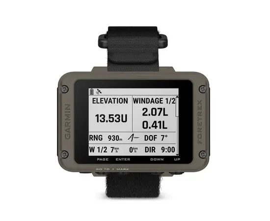 GARMIN FORETREX 901 ANT RIEšO TVIRTINAMAS GPS NAVIGATORIUS SU BALLISTIC, 010-02760-05