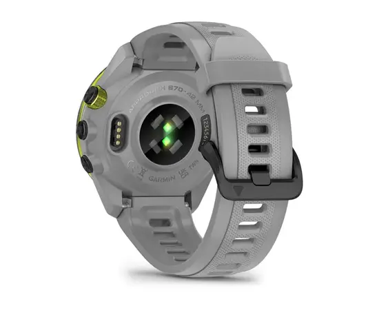 GARMIN APPROACH S70 JUODAS SU PILKU SILIKONINIU DIRžELIU, 010-02746-11