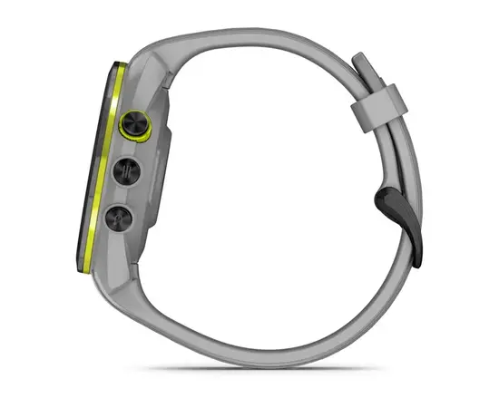 GARMIN APPROACH S70 JUODAS SU PILKU SILIKONINIU DIRžELIU, 010-02746-11