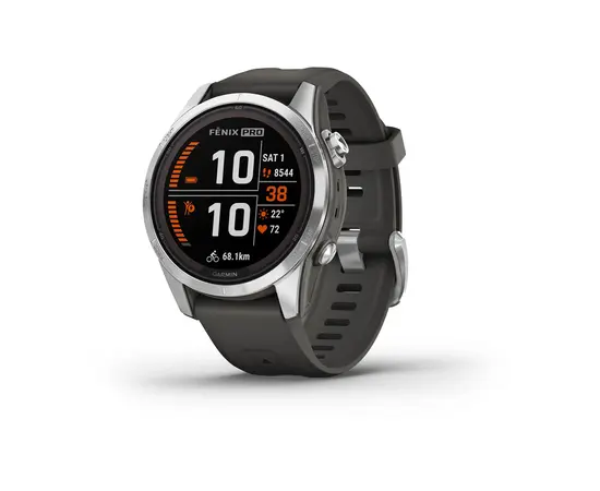 GARMIN FENIX 7S PRO SOLAR, SILVER, 010-02776-01