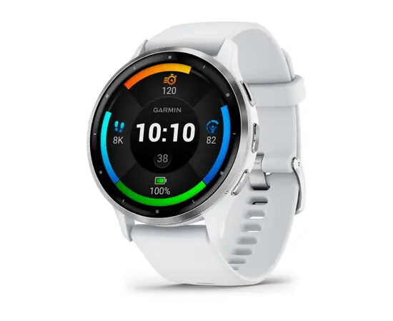 GARMIN VENU 3, BALTOJO AKMENS SPALVOS, 010-02784-00