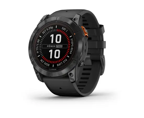 GARMIN FENIX 7X PRO, SOLAR, CARBON GRAY, 010-02778-01