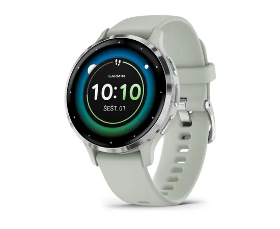 GARMIN VENU 3S, žALIAI PILKOS SPALVOS, 010-02785-01