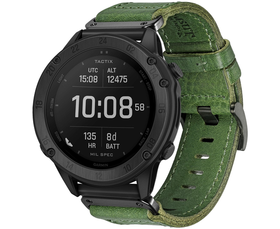 HEMSUT ODINė APYRANKė GARMIN IšMANIESIEMS LAIKRODžIAMS SU QUICKFIT, HGA128GREEN