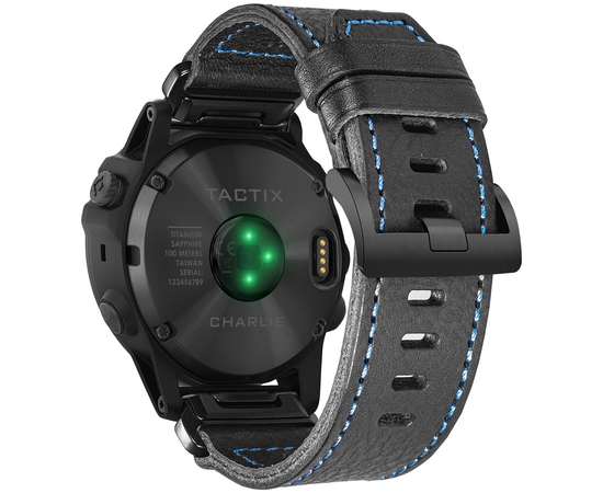 HEMSUT ODINė APYRANKė GARMIN IšMANIESIEMS LAIKRODžIAMS SU QUICKFIT, HGA128BLACK-BLUE