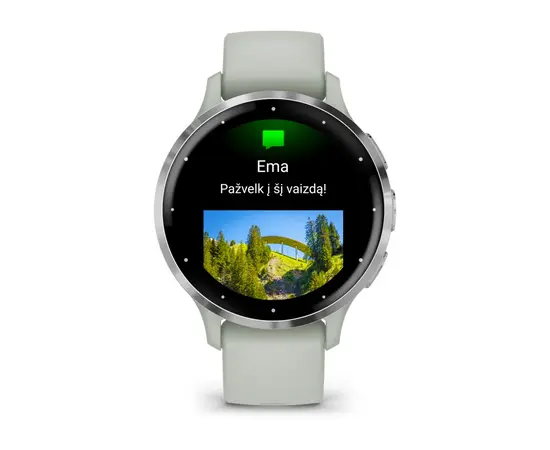 IšMANUSIS LAIKRODIS GARMIN VENU 3S, žALIAI PILKOS SPALVOS, 010-02785-01