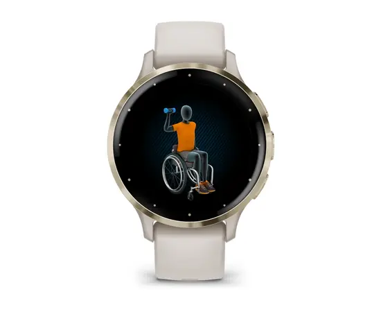IšMANUSIS LAIKRODIS GARMIN VENU 3S, DRAMBLIO KAULO SPALVOS, 010-02785-04