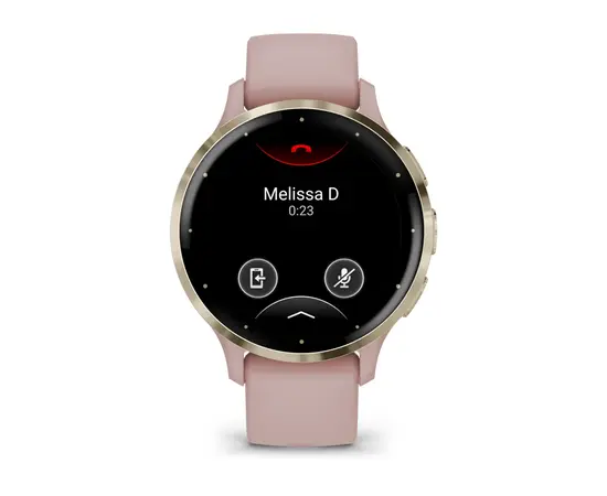 IšMANUSIS LAIKRODIS GARMIN VENU 3S, PILKAI RAUSVOS SPALVOS, 010-02785-03
