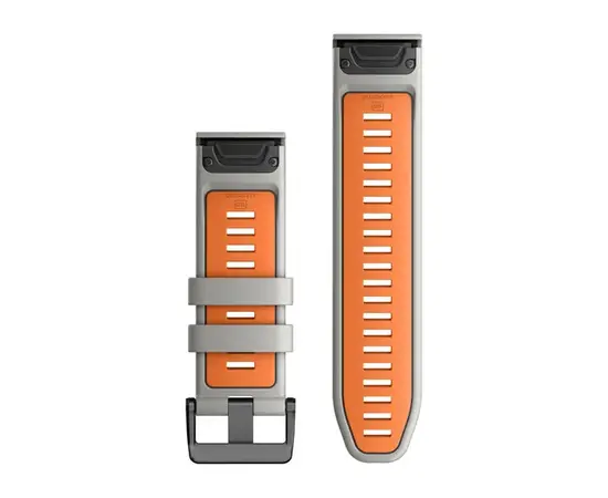 GARMIN QUICKFIT 26MM PILKAI ORANžINė SILIKONINė APYRANKė, 010-13281-02