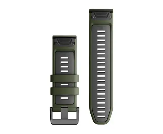 GARMIN QUICKFIT 26MM SAMANų GRAFITO SILIKONINė APYRANKė, 010-13281-07