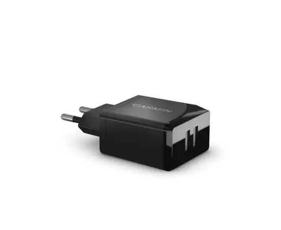 GARMIN USB MAITINIMO ADAPTERIS SU DVIEM USB 2.4A PRIEVADAIS, 010-13023-02