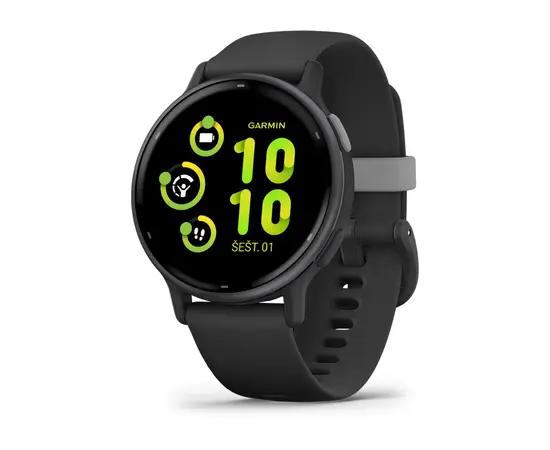 GARMIN VIVOACTIVE 5, JUODOS SPALVOS, 010-02862-10