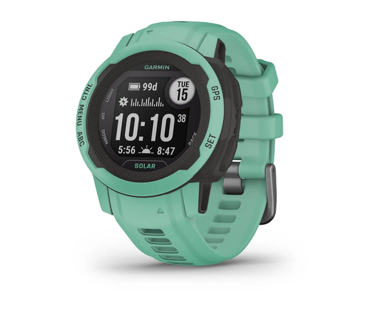 GARMIN INSTINCT 2S SOLAR NEO TROPIC SPALVOS, 010-02564-02