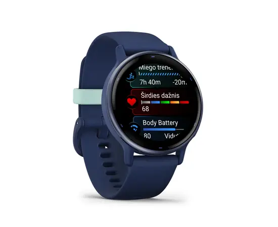 GARMIN VIVOACTIVE 5, MėLYNOS SPALVOS, 010-02862-12