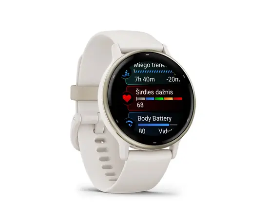 GARMIN VIVOACTIVE 5, KREMINėS AUKSO SPALVOS, 010-02862-11
