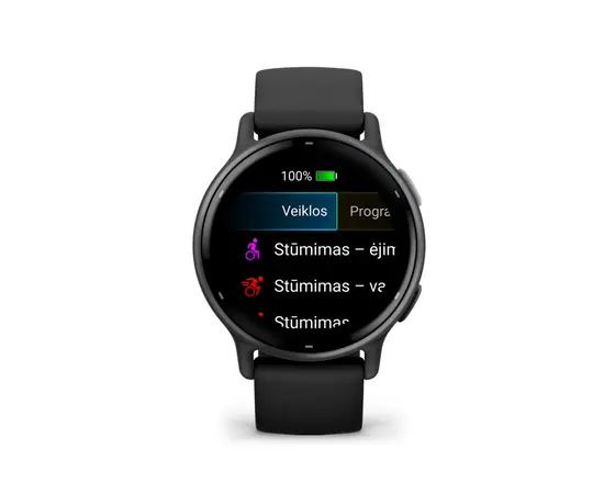GARMIN VIVOACTIVE 5, JUODOS SPALVOS, 010-02862-10