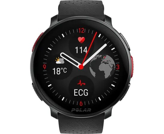 POLAR VANTAGE V3 JUODAS, 725882064437