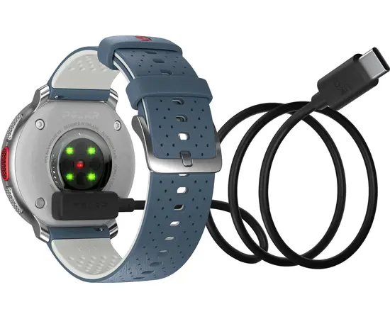 POLAR VANTAGE V3 SIDABRINIS/MėLYNAS, 725882064451