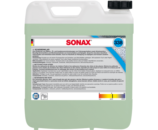 SONAX STIKLų VALIKLIS, 10L, 338600