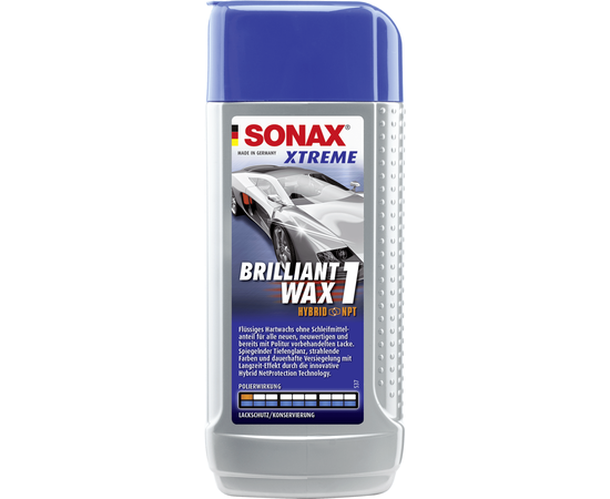 SONAX XTREME „BRILLIANTWAX 1 HYBRID NPT” VAšKAS, 250ML, 201100