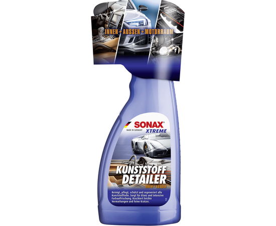 SONAX XTREME PLASTIKO PRIEžIūROS PRIEMONė „PLASTIC DETAILER”, 500ML, 255241