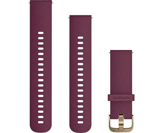 GARMIN GREITAI ATSEGAMA 20 MM TAMSIAI RAUDONA SILIKONINė APYRANKė, 010-12691-05