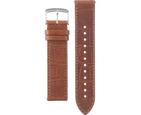 GARMIN GREITAI ATSEGAMA 20 MM RUDA RELJEFINė ODINė APYRANKė, 010-12691-0D