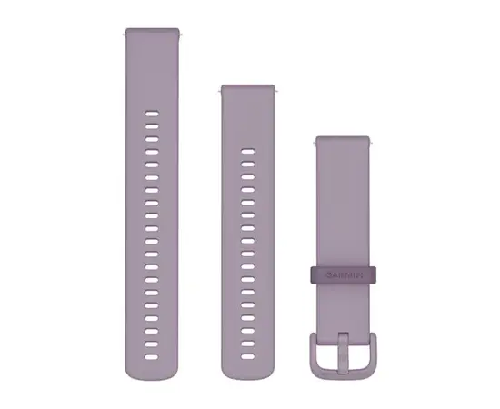 GARMIN GREITAI ATSEGAMA 20 MM ORCHIDėJų SILIKONINė APYRANKė, 010-12932-33