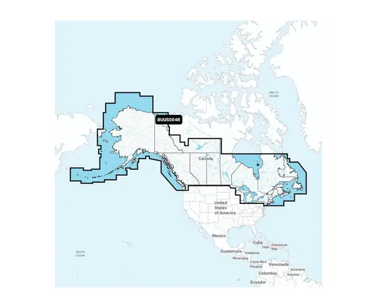 GARMIN NAVIONICS+ CANADA & ALASKA - JūRLAPIų ATNAUJINIMAS, 010-13180-00