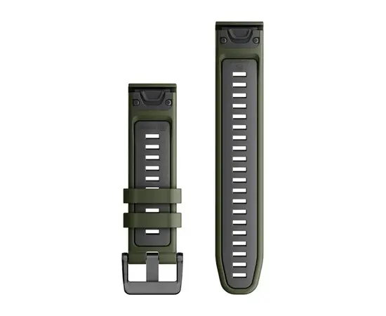 GARMIN QUICKFIT 22MM SAMANų GRAFITO SILIKONINė APYRANKė, 010-13280-07