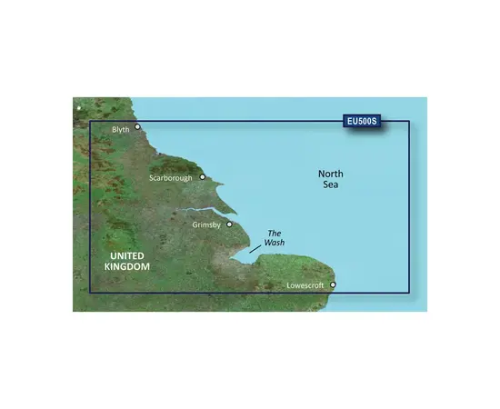 GARMIN VEU500S-G3 BLYTH-LOWESTOFT BLUECHART G3 JūRLAPIAI, 010-C0844-00