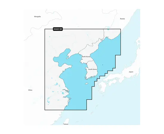 GARMIN NVAE018R NAVIONICS VISION+ YELLOW SEA JūRLAPIAI, 010-C1216-00