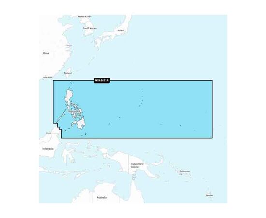 GARMIN NVAE021R NAVIONICS VISION+ PHILIPPINES JūRLAPIAI, 010-C1219-00