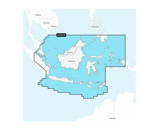 GARMIN NSAE023R NAVIONICS+ JAVA & BORNEO JūRLAPIAI, 010-C1221-20