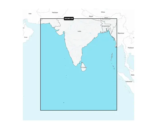 GARMIN NVAW015R NAVIONICS VISION+ INDIAN SUBCONTINENT JūRLAPIAI, 010-C1230-00