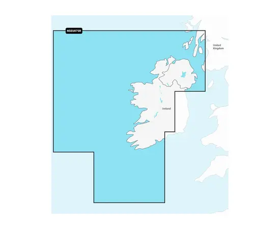 GARMIN NSEU075R NAVIONICS+ IRELAND, WEST COAST JūRLAPIAI, 010-C1233-20