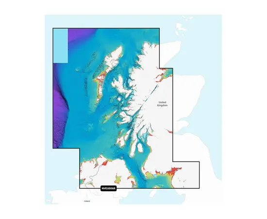 GARMIN NVEU006R NAVIONICS VISION+ SCOTLAND, WEST COAST JūRLAPIAI, 010-C1234-00