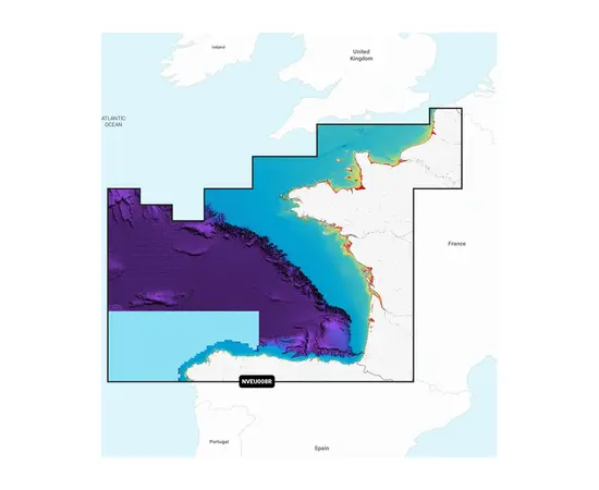 GARMIN NVEU008R NAVIONICS VISION+ BAY OF BISCAY JūRLAPIAI, 010-C1235-00