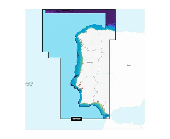 GARMIN NVEU009R NAVIONICS VISION+ PORTUGAL & SPAIN, NORTHWEST JūRLAPIAI, 010-C1236-00