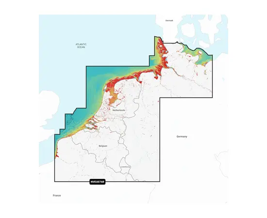 GARMIN NVEU076R NAVIONICS VISION+ BENELUX & GERMANY, WEST JūRLAPIAI, 010-C1242-00