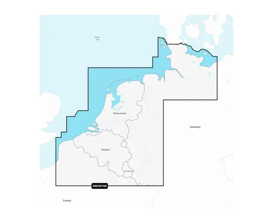 GARMIN NSEU076R NAVIONICS+ BENELUX & GERMANY, WEST JūRLAPIAI, 010-C1242-20