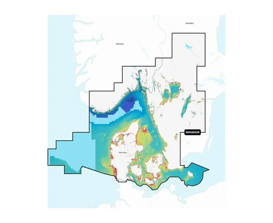 GARMIN NVEU042R NAVIONICS VISION+ OSLO TO TRELLEBORG JūRLAPIAI, 010-C1245-00