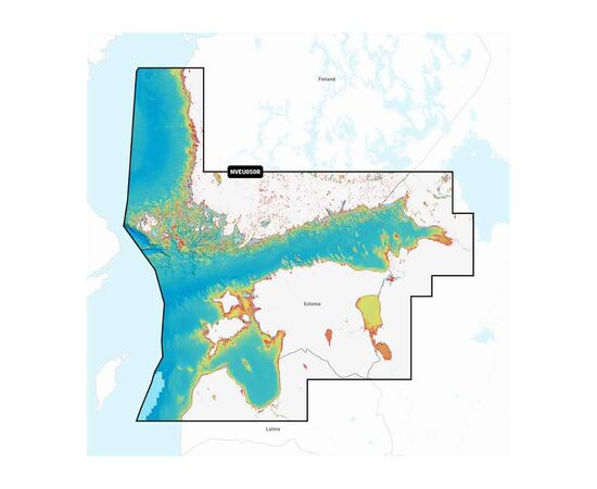 GARMIN NVEU050R NAVIONICS VISION+ GULF OF FINLAND & RIGA JūRLAPIAI, 010-C1249-00