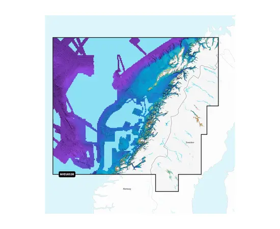 GARMIN NVEU053R NAVIONICS VISION+ NORWAY, TRONDHEIM TO TROMSO JūRLAPIAI, 010-C1252-00