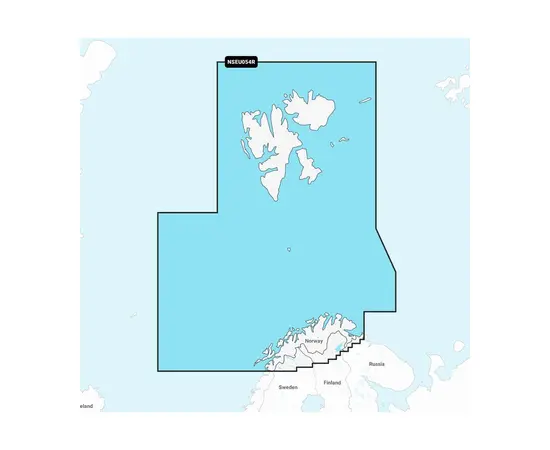 GARMIN NSEU054R NAVIONICS+ NORWAY, VESTFJDEN TO SVALBARD JūRLAPIAI, 010-C1253-20