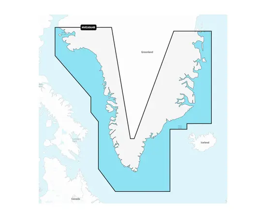 GARMIN NVEU064R NAVIONICS VISION+ GREENLAND JūRLAPIAI, 010-C1259-00